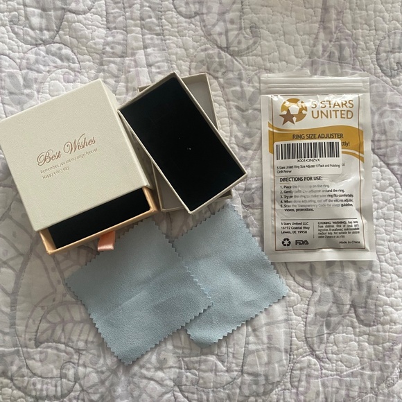 5 Stars United Jewelry - 💍 Ring Size Adjusters Multipack (w/ Bonus Jewelry Boxes and Cleaning Rags!)
